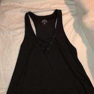 Black Hollister tank top!!🖤